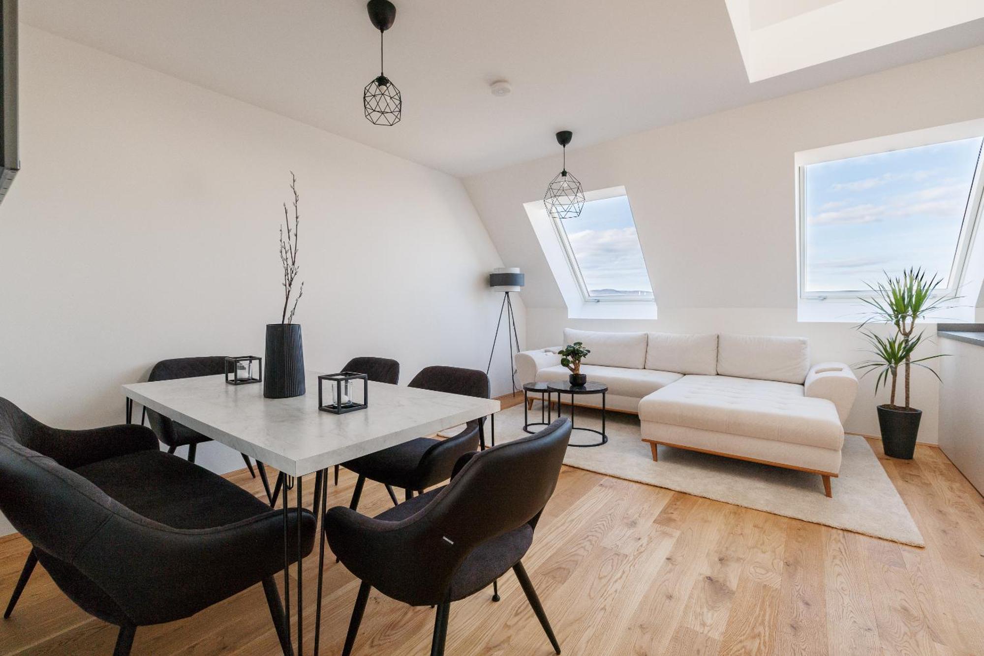 Symphony Apartments 38 - Modern Loft With Terrace And Grill In Central Location 비엔나 외부 사진