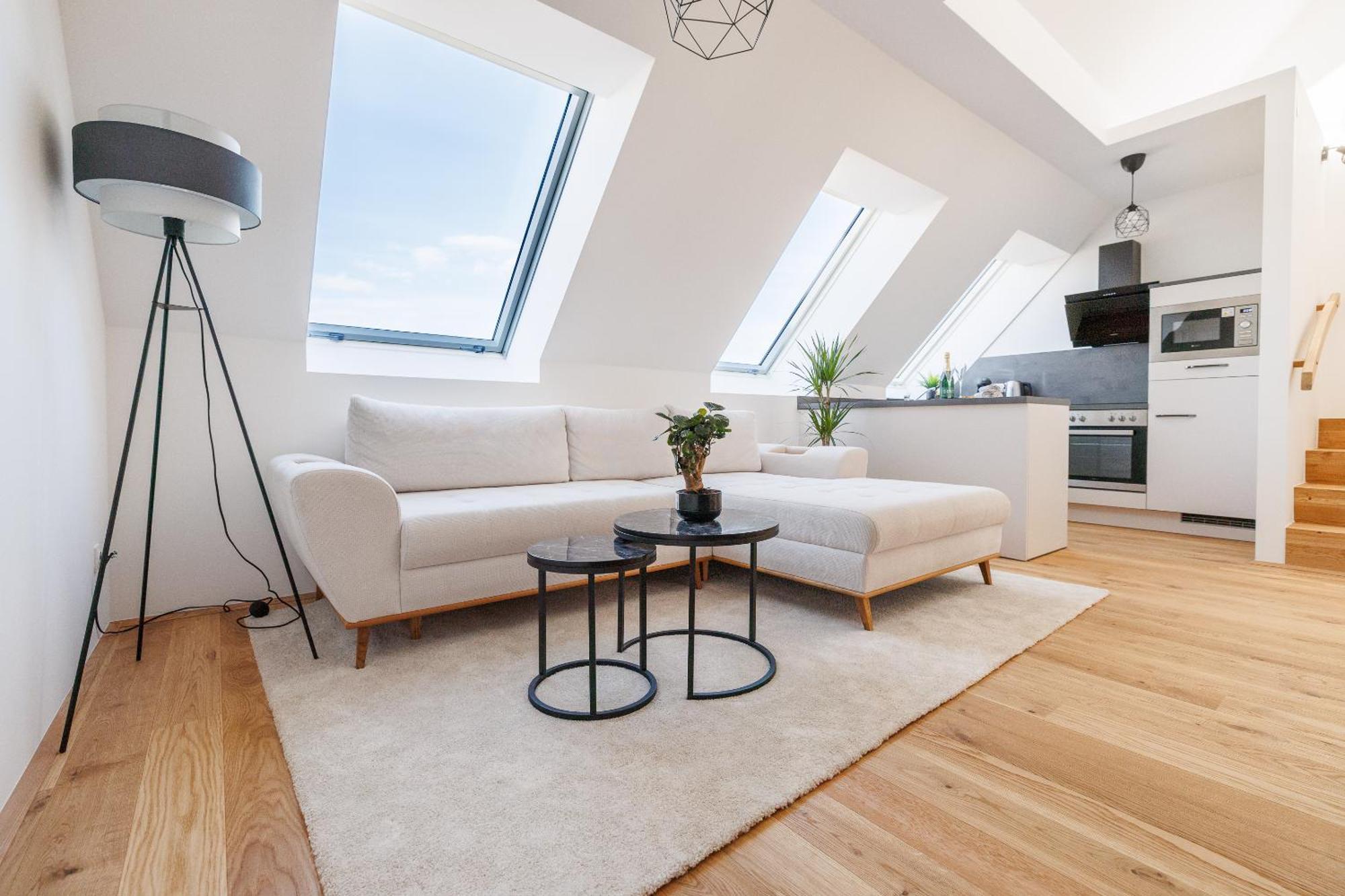 Symphony Apartments 38 - Modern Loft With Terrace And Grill In Central Location 비엔나 외부 사진