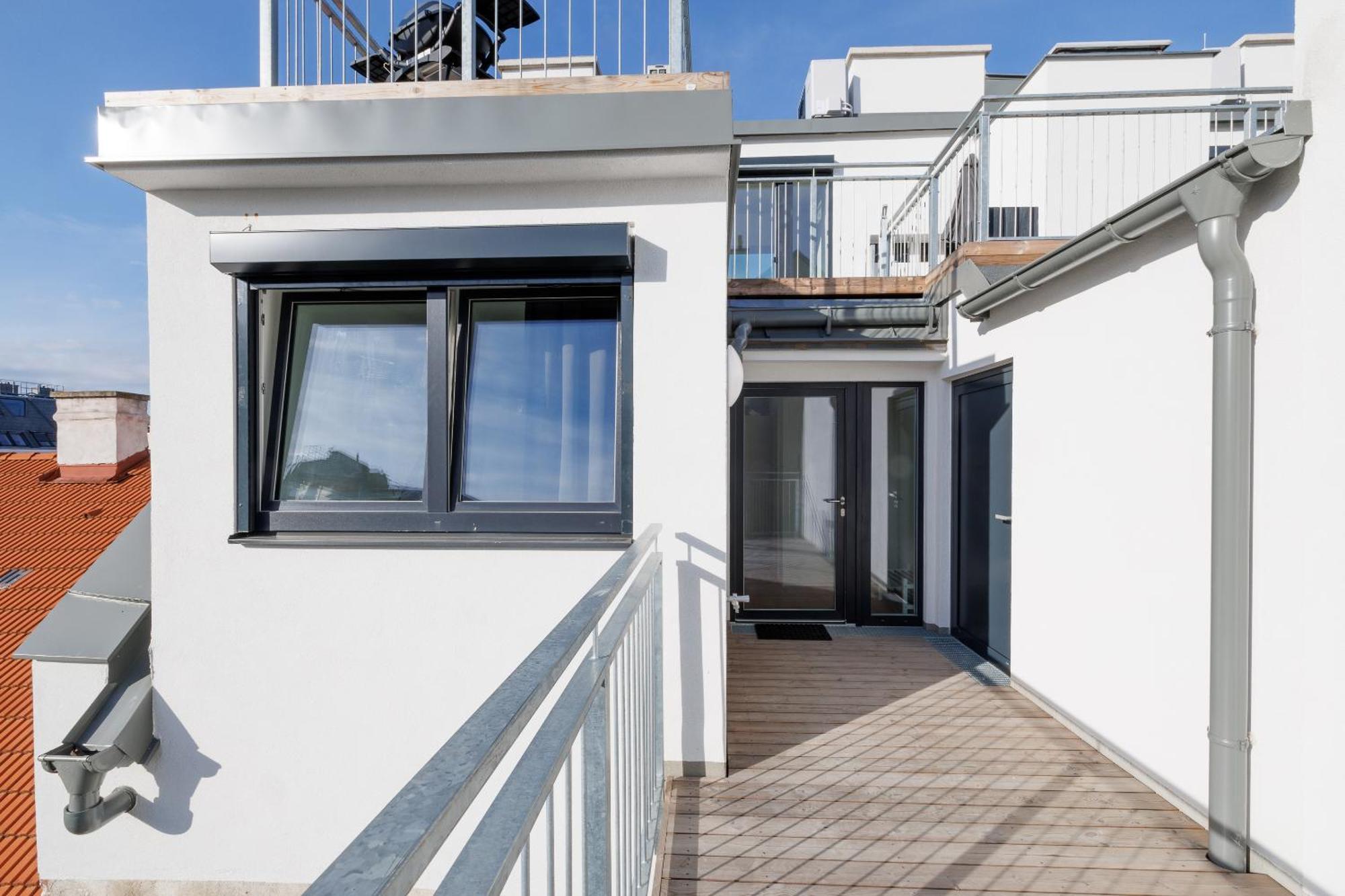 Symphony Apartments 38 - Modern Loft With Terrace And Grill In Central Location 비엔나 외부 사진